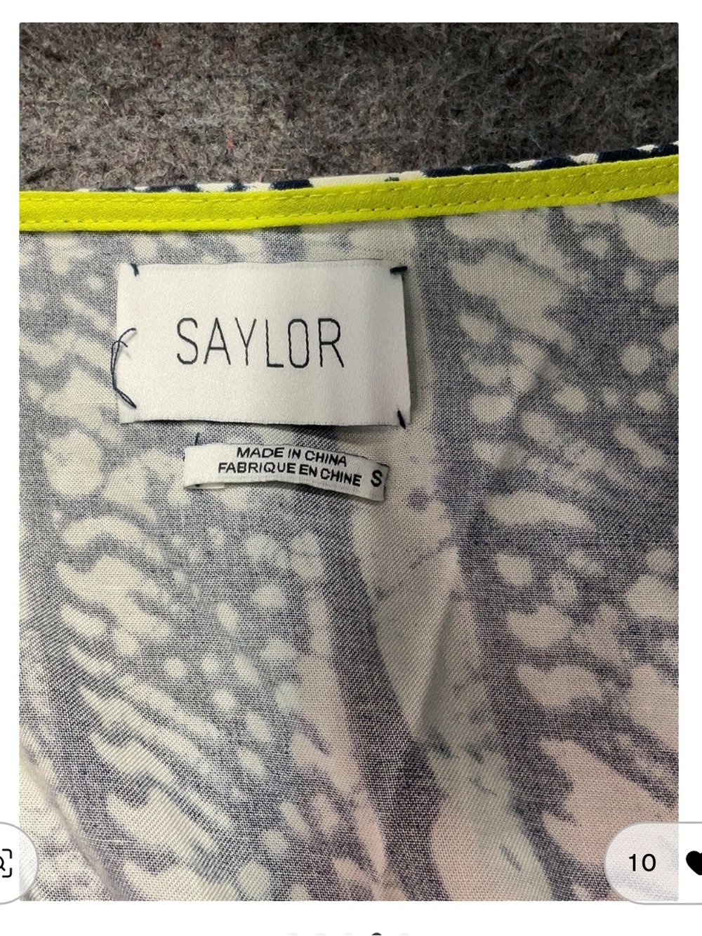 SAYLOR halter jumpsuit, size S, EUC. Perfect for summer! - Picture 5 of 6